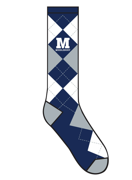 Middlebury Argyle Socks