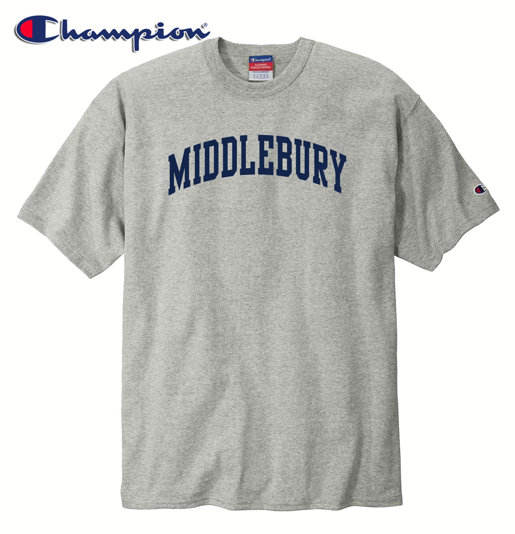 Middlebury Youth Jersey Short Sleeve Tee (Oxford Grey)
