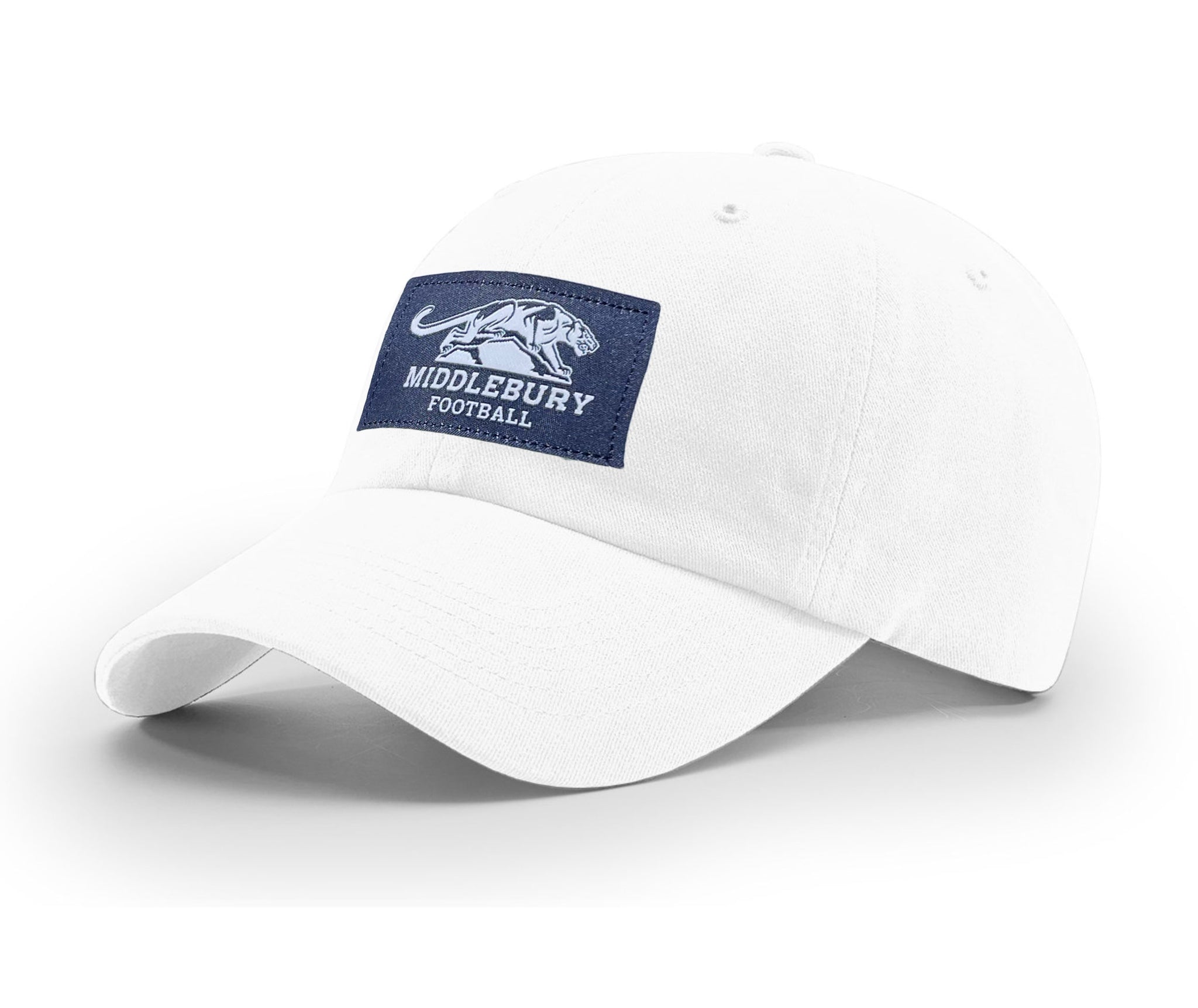 Middlebury Panther Football Hat (White-R55)