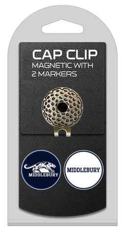 Middlebury Golf Cap Clip & Markers