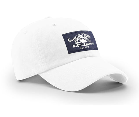 Middlebury Panther Hockey Hat (White-326)