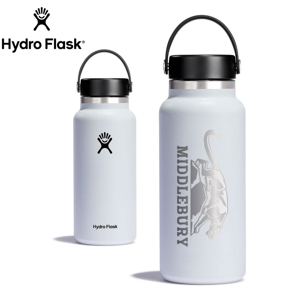 Beverage Bottle White Hydro Flask With Straw 32 Oz 32oz Stainless