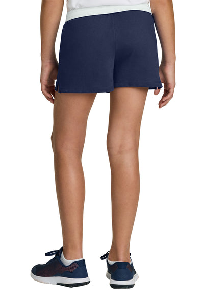 Girls Jersey Knit Short (Navy)