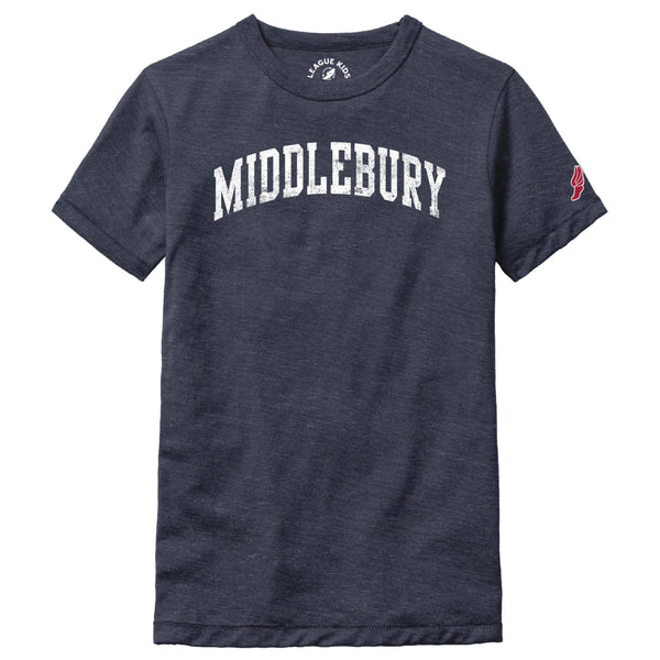 Middlebury Youth T-Shirt (Heather Navy)
