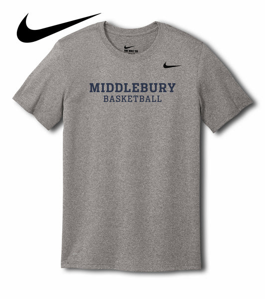 Nike Middlebury Panther Basketball T-Shirt (Grey)