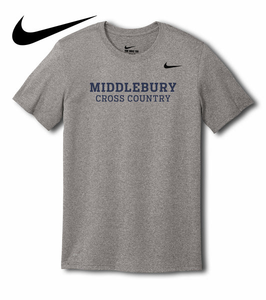 Nike Middlebury Cross Country T-Shirt (Grey)