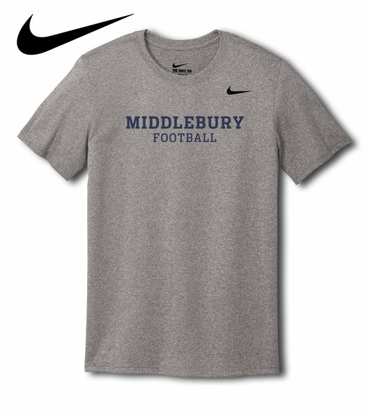 Nike Middlebury Football T-Shirt (Grey)
