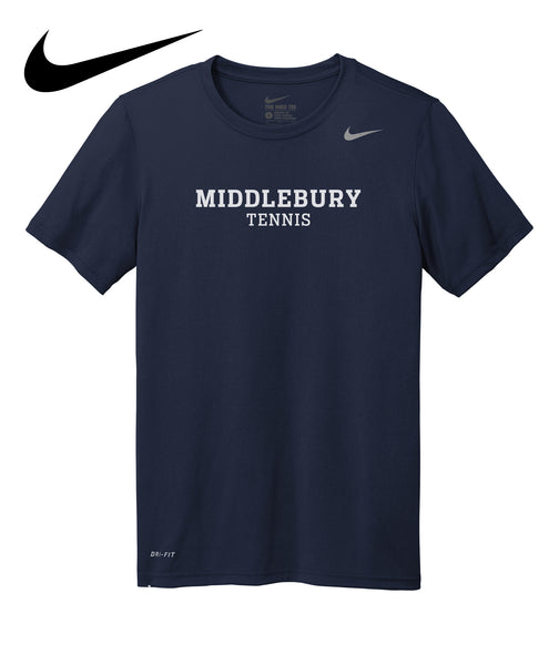 Nike Middlebury Tennis T-Shirt (Navy)