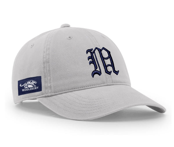 Middlebury "Old M" Hat (R326-Grey)