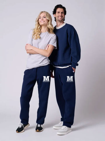 Middlebury Open Bottom Sweatpants (navy)
