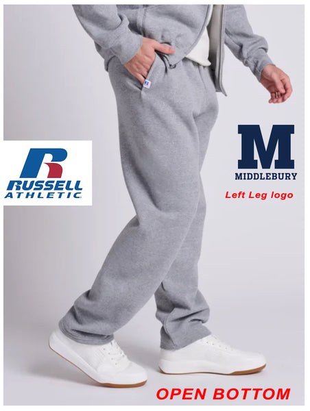 Middlebury Open Bottom Sweatpants (grey)