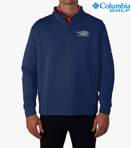 Middlebury Pack It Up Pullover 1/4 Zip (Navy)