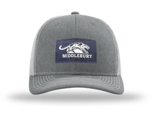 Middlebury Panthers Trucker Hat (H.Grey/L.Grey)