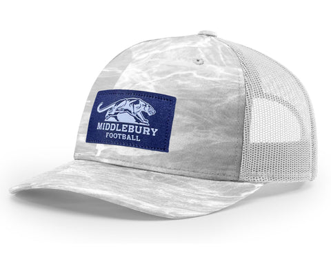 Middlebury Panther Football Hat - White Camo (112PFP)