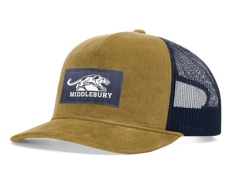 Middlebury Panthers Corudory Trucker Hat (930A.Gold-/Navy)