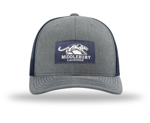 Middlebury Panther Lacrosse Hat (Trucker-112HGN)