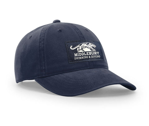 Middlebury Panther Swimming & Diving Hat (Navy-326)