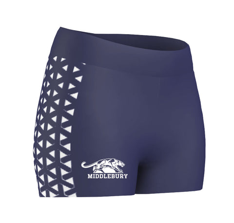 Middlebury Panther Women's Compression Shorts (sublimated)