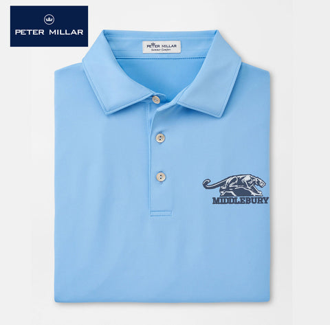 Solid Performance Jersey Polo (Cottage Blue)
