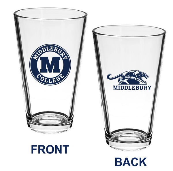 Middlebury College Pint Glass