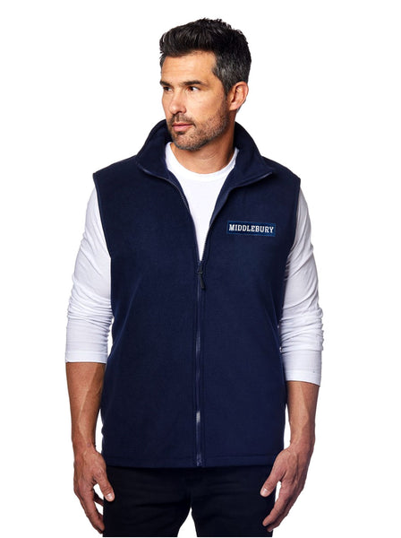 Middlebury Quest Microfleece Vest (Navy)