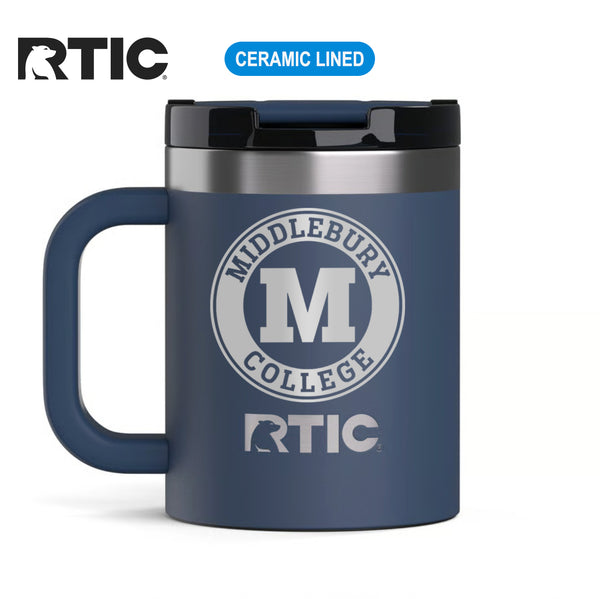 Middlebury 12 oz Essential Coffee Mug Ceramic-Lined | Navy