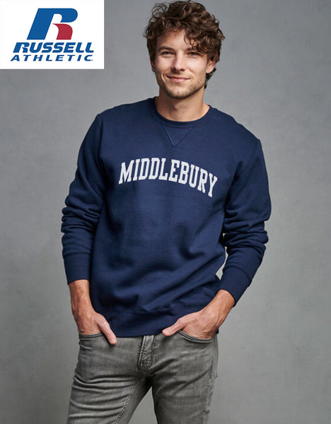 Classic Middlebury Crew Sweatshirt (Navy)