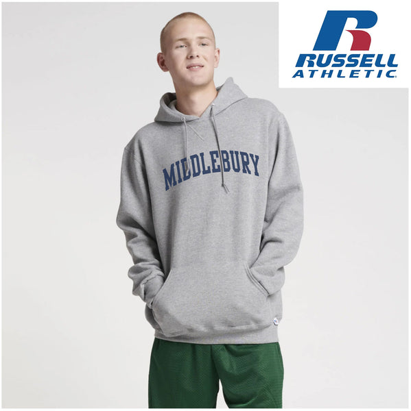 Classic Middlebury Hooded Sweatshirt (Grey)