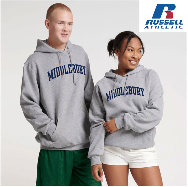 Classic Middlebury Hooded Sweatshirt (Grey)