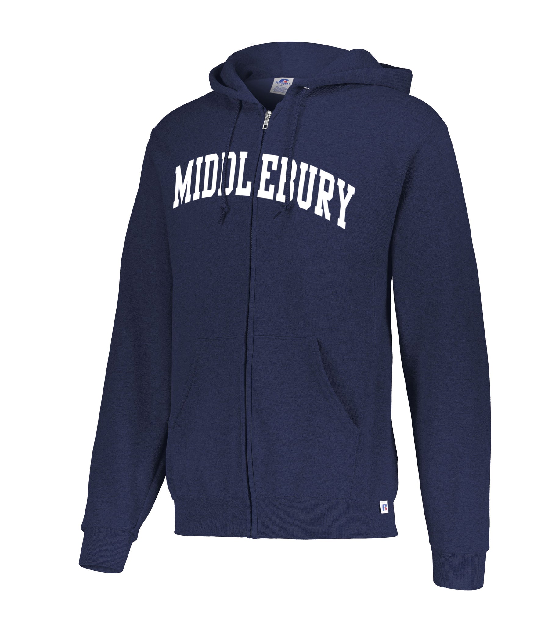 Middlebury FULL ZIP Hooded Sweatshirt (Navy)