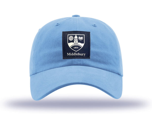 Middlebury Shield Hat (R55-Columbia Blue)
