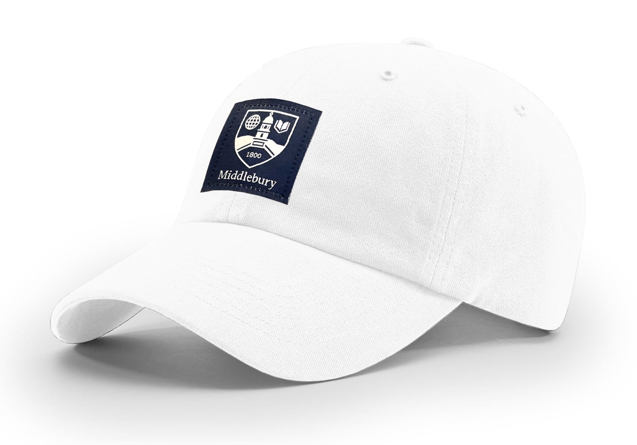 Middlebury Shield Hat (R55-White)