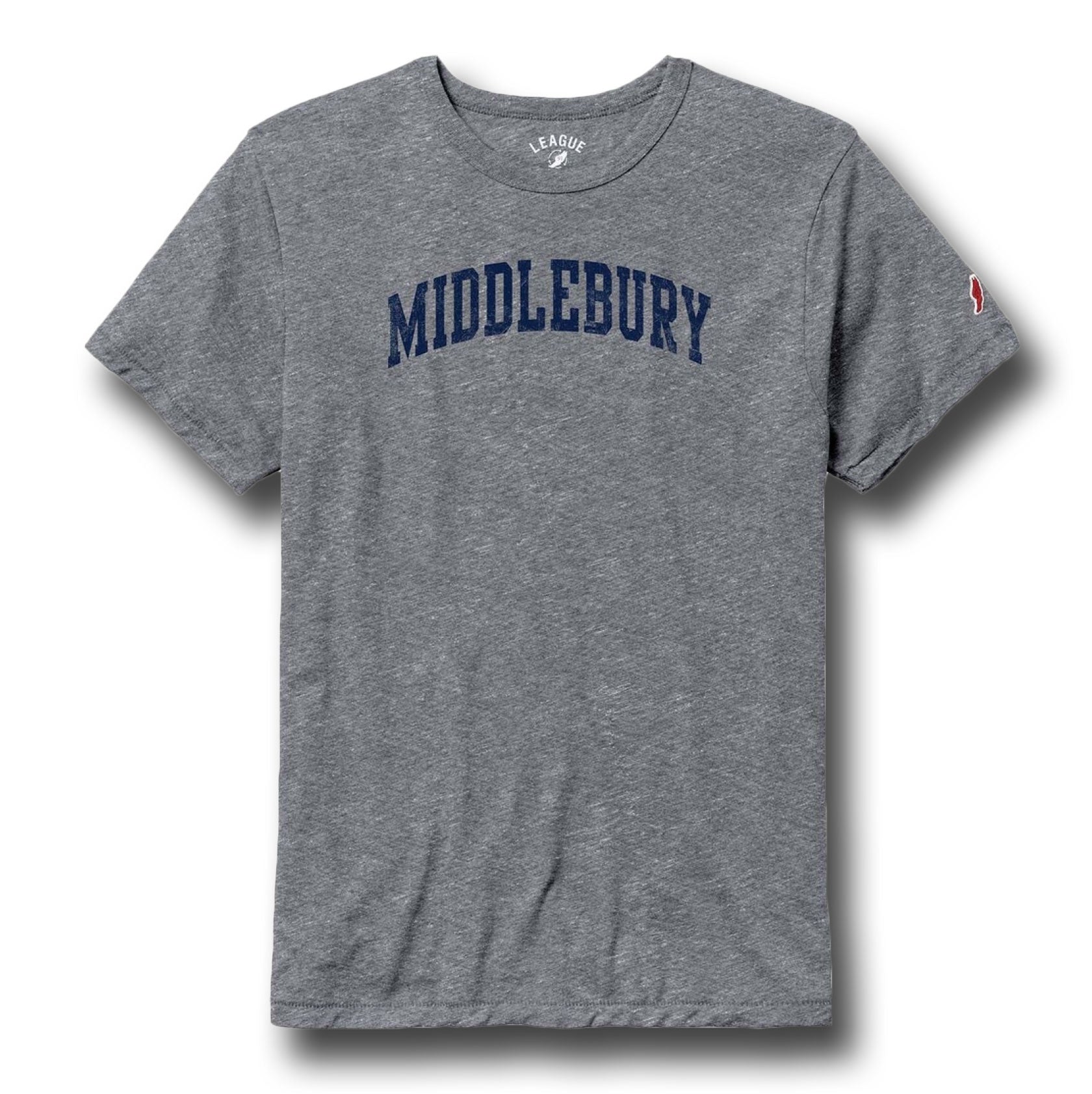Middlebury Tri-Blend T-Shirt (Heather-Grey)