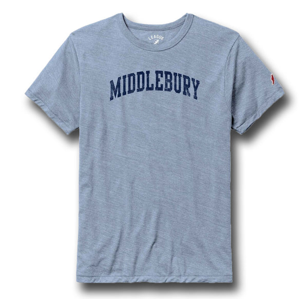 Middlebury Tri-Blend T-Shirt (Heather-Riviera)