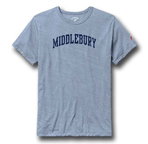 Middlebury Tri-Blend T-Shirt (Heather-Riviera)