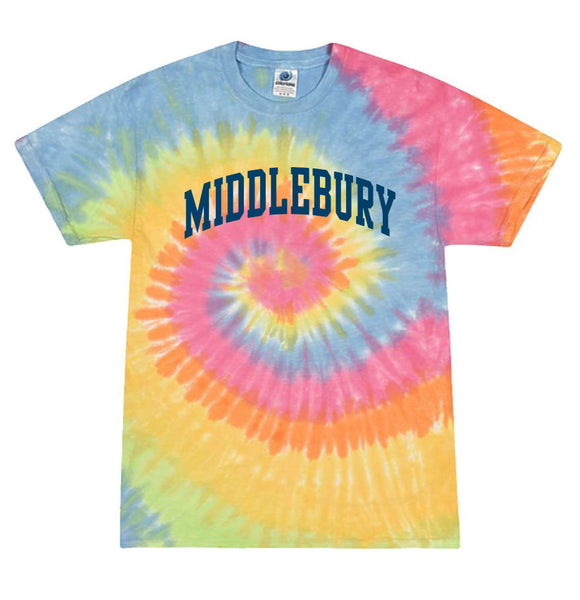 Middlebury Youth Tie-Dyed T-Shirt (Eternity)