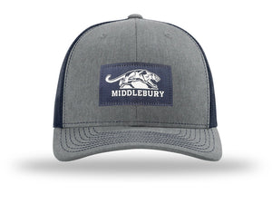 Middlebury Panthers Trucker Hat (H.Grey/Navy)