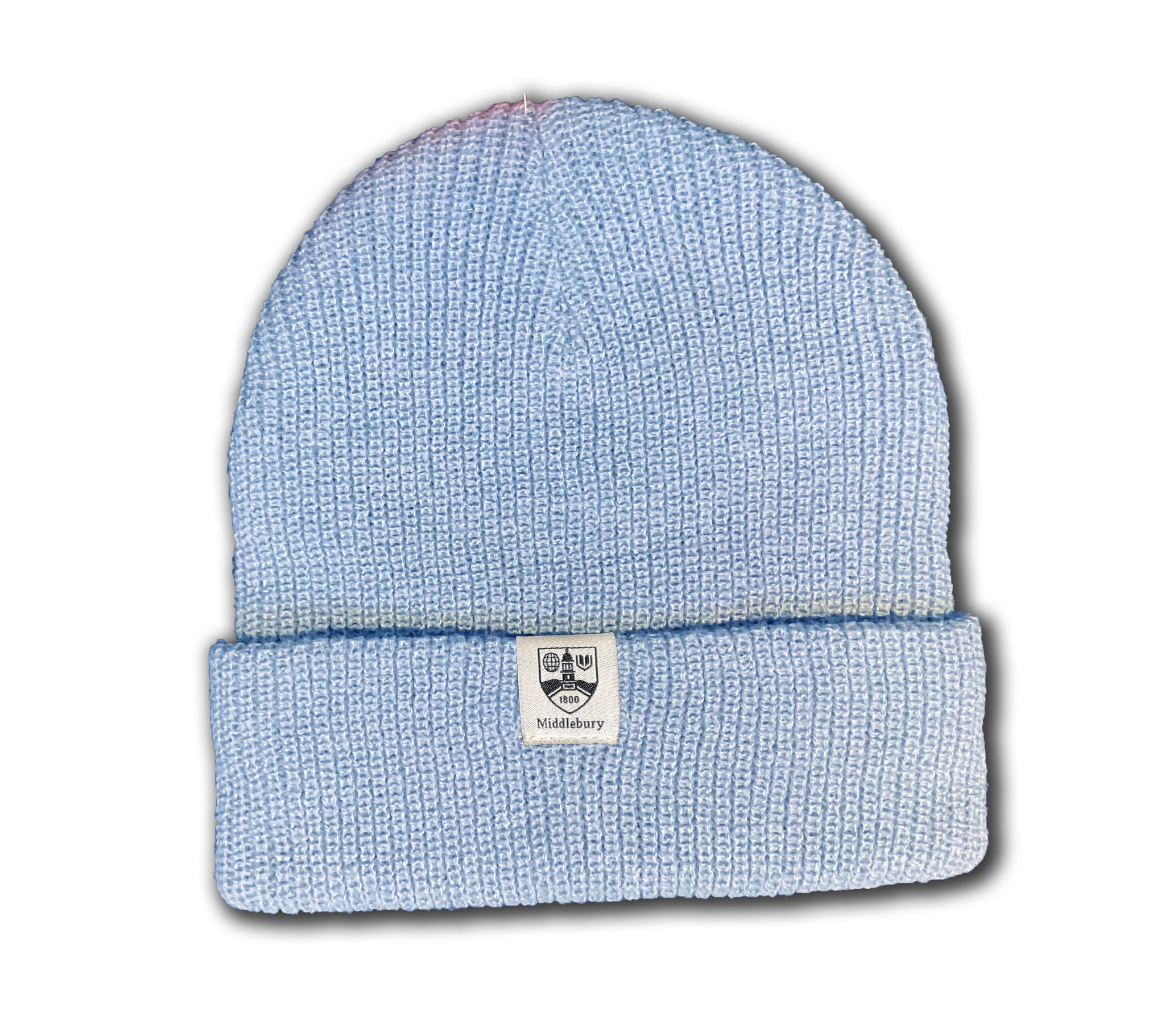 Middlebury Heather Cuff Knit Hat (Slate Blue)