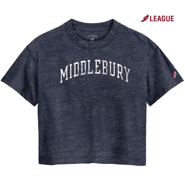 Women's Middlebury MIDI T-Shirt (TriBlend - Heather Navy)