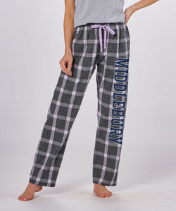 Women's Middlebury Flannel Pant (Grey/Lavender)