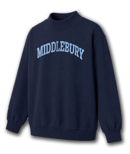 Women's Middlebury Monroe Mock - Twill Letters