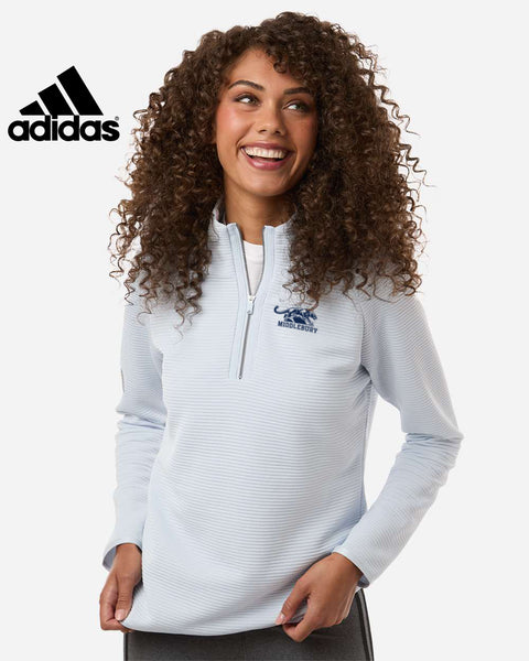 ADIDAS Women's Spacer 1/4 Zip (Halo Blue)