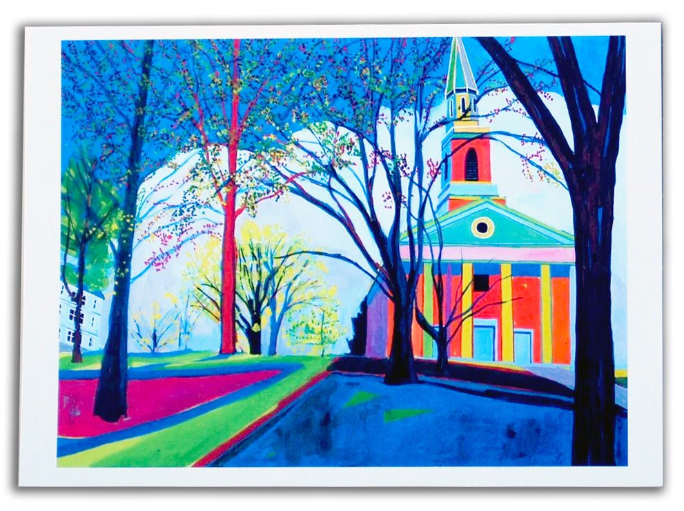 Middlebury College Card: Spring Colors