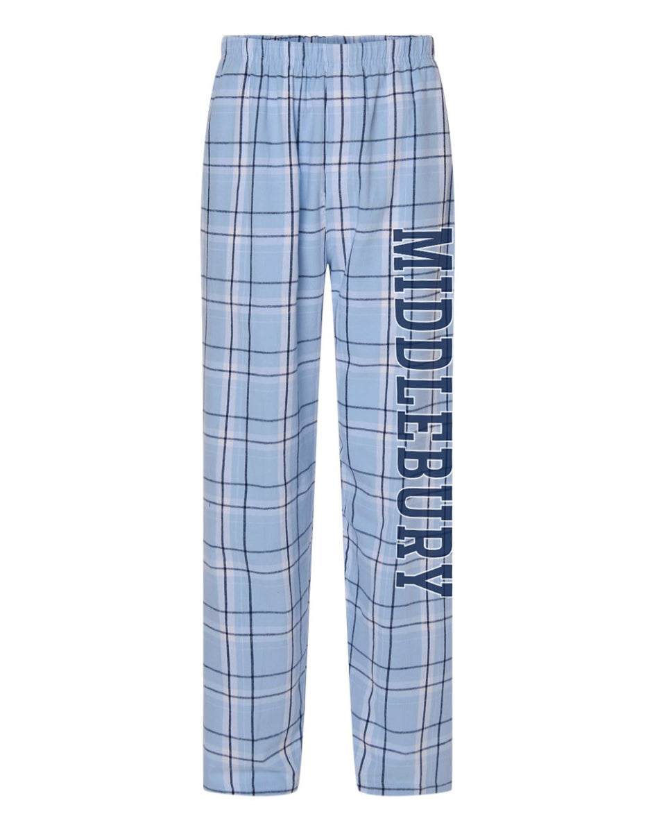 Youth Middlebury Flannel Pant (Sky Carnegie Plaid)