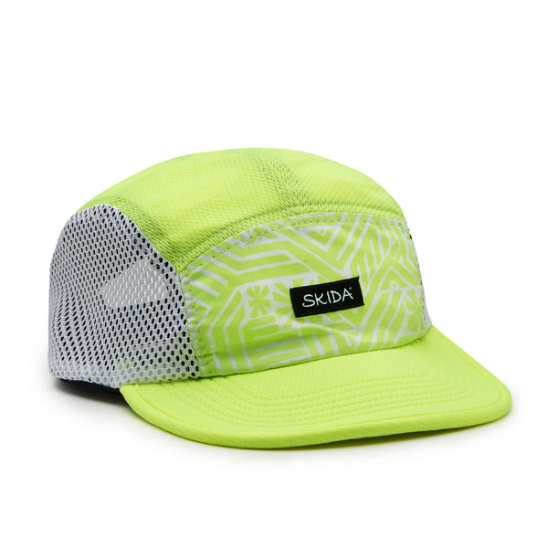 Lightweight Run Cap - Neon Waves