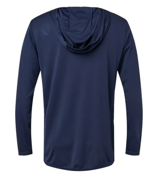 Middlebury Panther Team Hooded Performance T-Shirt (Navy)