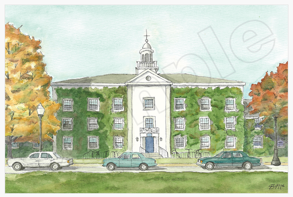 Middlebury College Battell Hall: Post Card