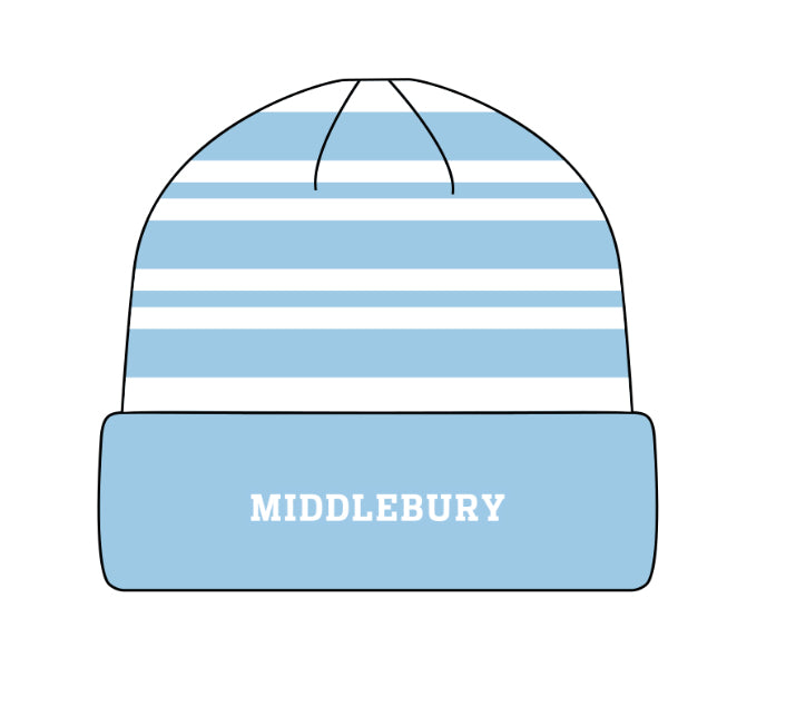 Middlebury Stripe Hat (Frost/White)