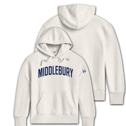 Middlebury "Hampton Style" Hoodie in White