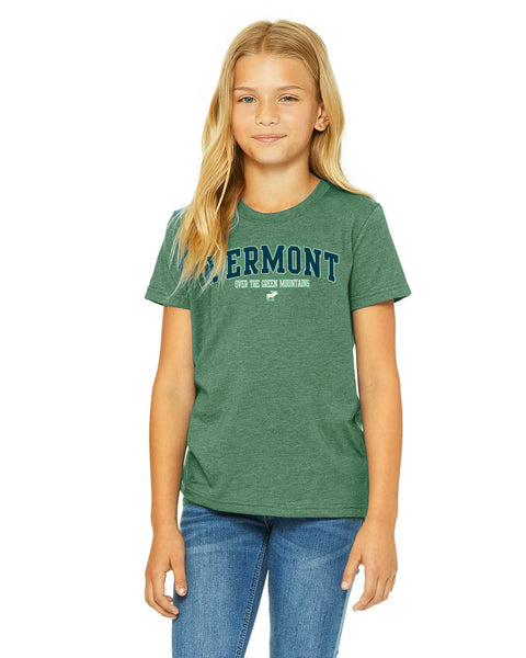 Kids Vermont Vintage Tri-Blend T-Shirt (Heather)